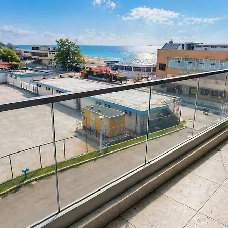 Crystal By Solid Sea View - Langa Plaja Cu La Mare Lägenhetshotell 3*