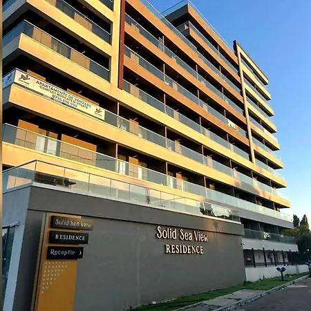Crystal By Solid Sea View - Langa Plaja Cu La Mare Lägenhetshotell Mamaia